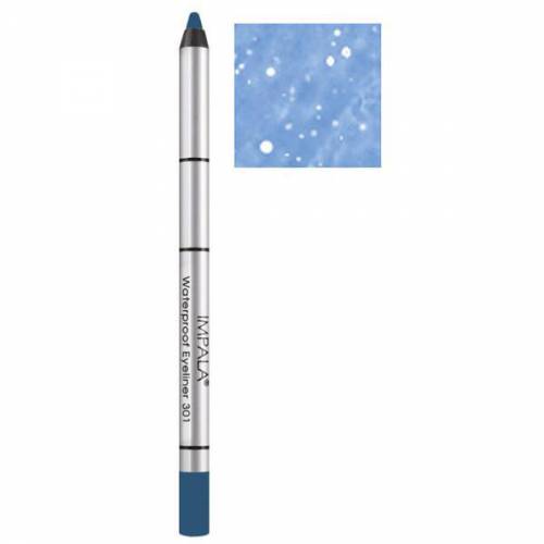 Creion Contur Ochi Rezistent la Apa Impala - nuanta 305 Blue Glitter
