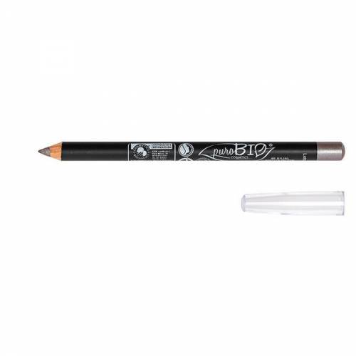 Creion de Ochi Bio Gri Argintiu 46 PuroBio Cosmetics - 13g
