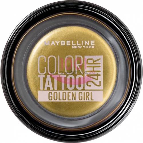 Maybelline color tattoo 24h eyeshadow golden girl 200