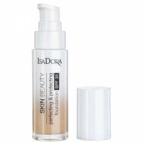 Fond de Ten Protector - Skin Beauty Perfecting & Protecting Foundation SPF 35 Isodora 30 ml - nuanta 04 Sand