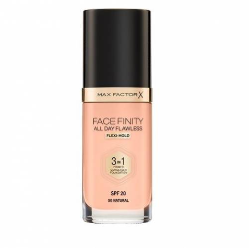Max factor facefinity all day flawless 3 in 1 fond de ten natural 50