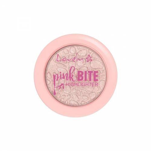Pudra de fata iluminatoare Lovely Highlighter Pink Bite - 5g