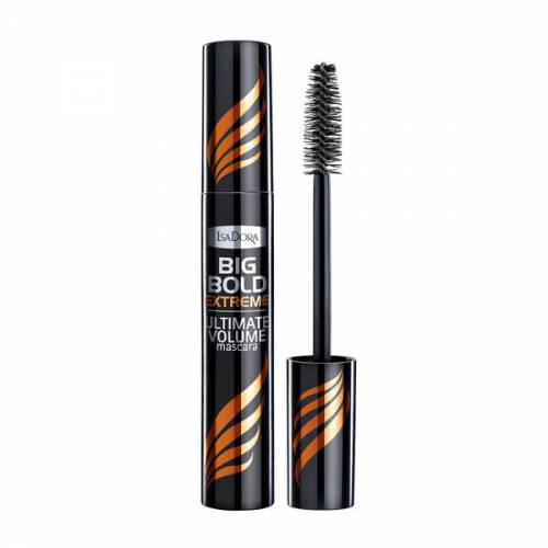 Rimel pentru Volum si Alungire - Big Bold Extreme Isadora 14 ml - nuanta 15 Extreme Black