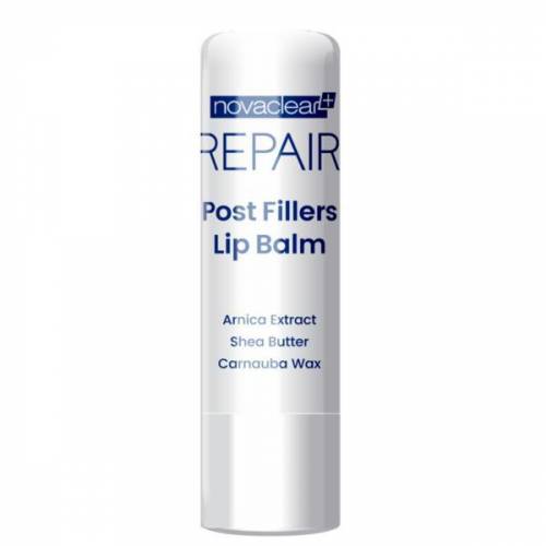 Balsam de buze Post Injectare cu Acid Hialuronic - Post Fillers Lip Balm Repair Novaclear - 49g