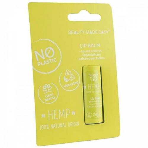 Balsam de Buze Zero Plastic cu Canepa Lip Balm Beauty Made Easy - 6 g