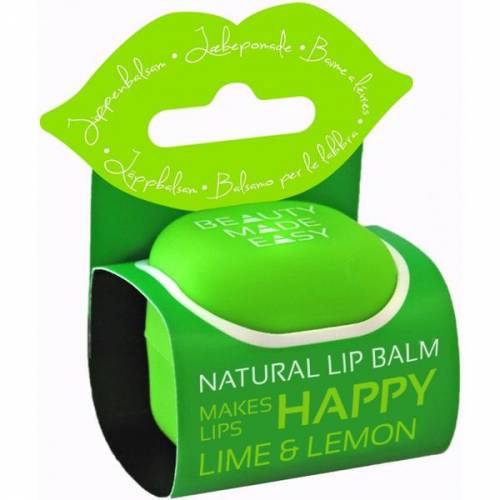Balsam Natural de Buze cu Lime si Lamaie Beauty Made Easy - 7 g