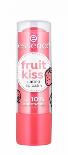 Essence fruit kiss caring lip balm balsam de buze hidratant strawberry kiss 03