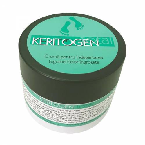 Crema pentru Indepartarea Tegumentelor Ingrosate Keritogen Total Herbagen - 50g