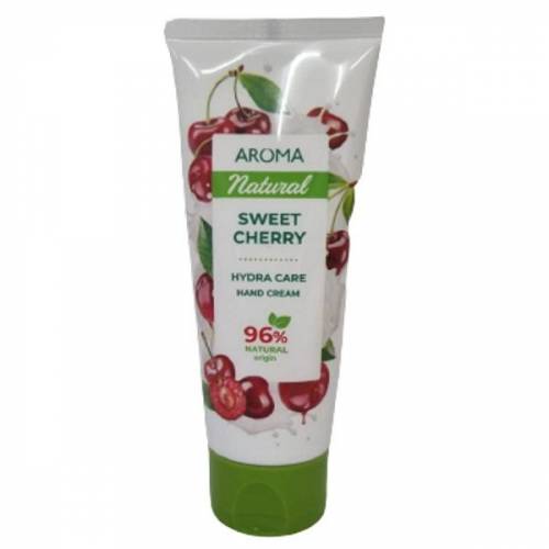 Crema de Maini Hranitoare cu Extract de Cirese - Aroma Natural Sweet Cherry Hydra Care Hand Cream - 75 ml