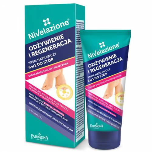 Crema Reparatoare 6 in 1 pentru Picioare - Farmona Nivelazione Foot Cream 6 in 1 - 75ml
