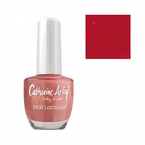 Lac de Unghii Alfar Catherine Arley Silky Touch - nuanta 415 Real Red - 14ml