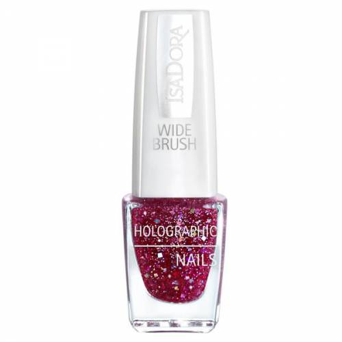 Lac de Unghii - Holographic Nails Isadora 6 ml - nr 890 Red Rocks
