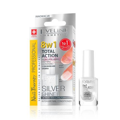 Eveline cosmetics 8 in 1 total action tratament 8 in 1 silver shine