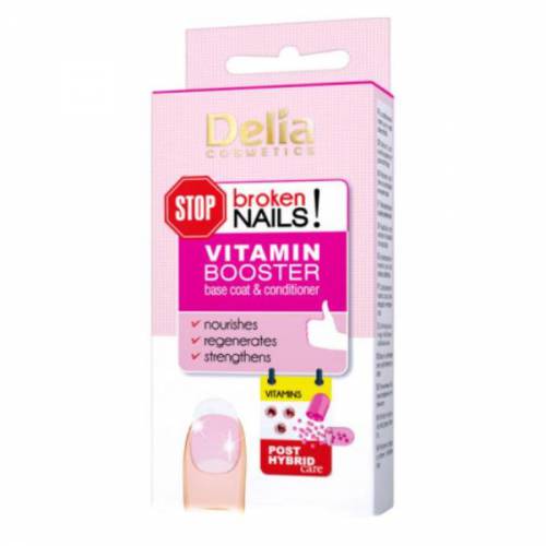 Baza si Balsam cu Vitamine pentru Unghii Delia Cosmetics - 11ml