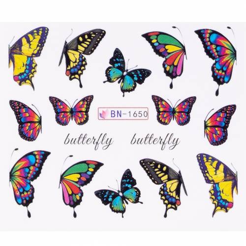 Tatuaj Unghii LUXORISE Butterfly Emotion - BN-1650