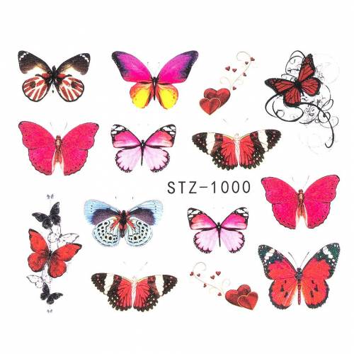 Tatuaj Unghii LUXORISE Butterfly Glare - STZ-1000