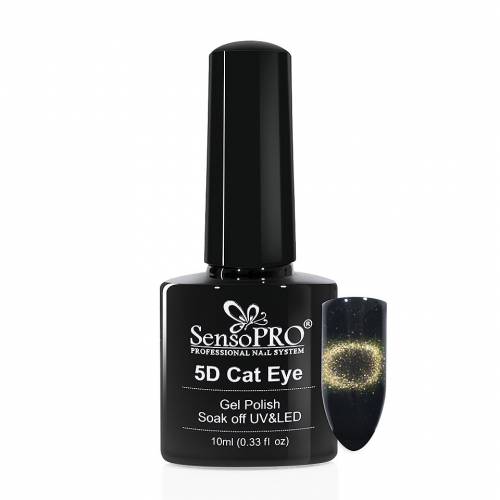 Oja Semipermanenta Cat Eye Gel 5D SensoPRO 10ml - #16 Calypso