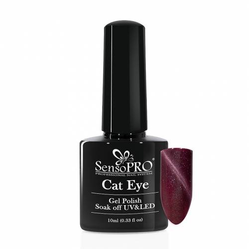 Oja Semipermanenta Cat Eye SensoPRO 10ml - #037 Precious Purple