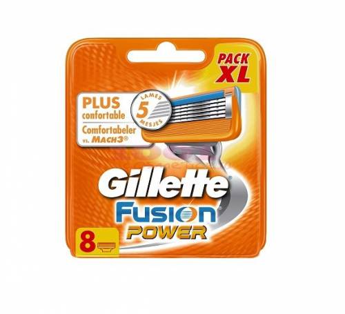 Gillette fusion rezerve aparat ras set 8