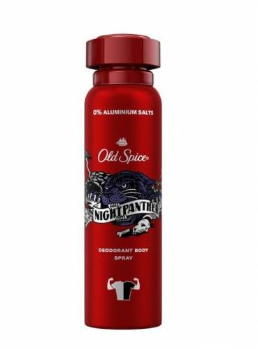 Old spice night panther deodorant body spray