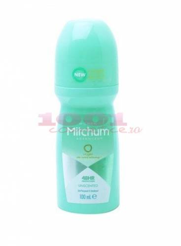 Mitchum unscented antiperspirant women deodorant roll on