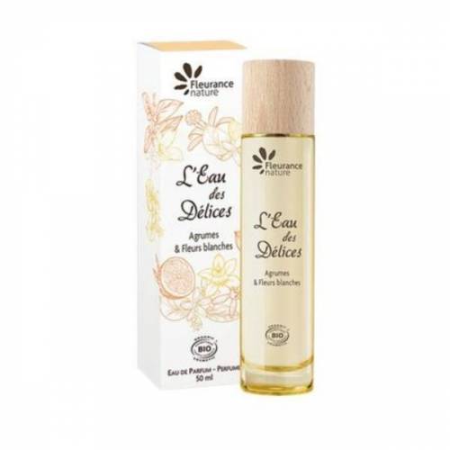Apa de parfum bio pentru femei L'Eau des Delices Citrice si Flori albe - 50ml