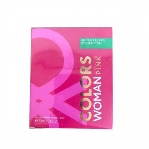 Apa de Toaleta Colors de Benetton Woman Pink United Colors of Benetton - Femei - 50 ml