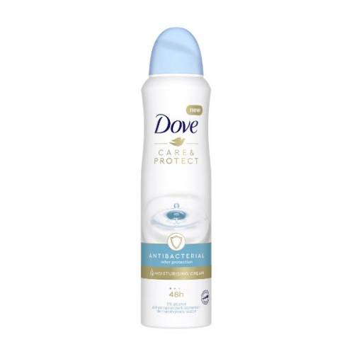 Deodorant Spray Antiperspirant si Antibacterian - Dove Care & Protect Antibacterial - 150 ml