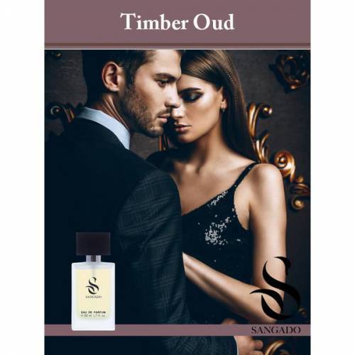 Apa de Parfum unisex Timber Oud Sangado - 50ml