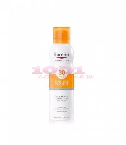 Eucerin sensitive protect sun spray transparent spf 30