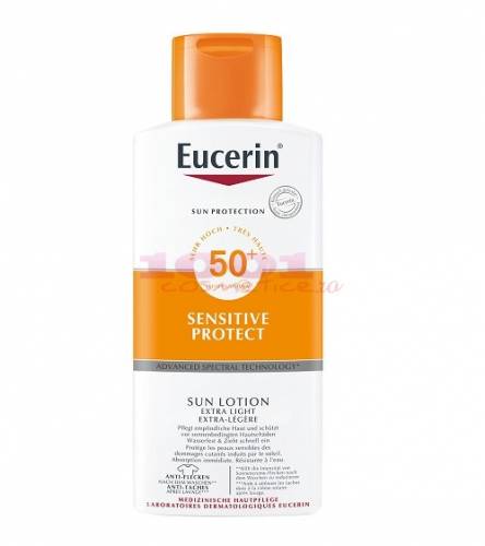 Eucerin sun protection sensitive protect sun lotion extra light spf 50+