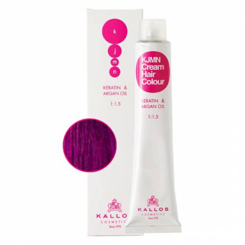 Vopsea Permanenta Mixton - Violet - Kallos KJMN Cream Hair Colour nuanta 022 Violet 100ml