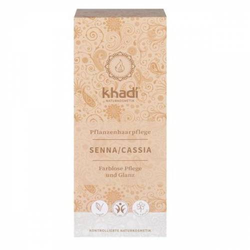 Vopsea de par naturala Henna Neutra (Senna/Cassia) Khadi 100g